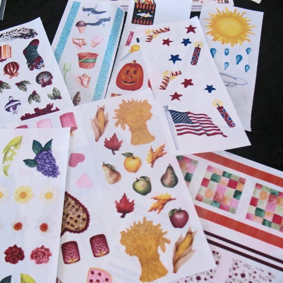 CREATIVE MEMORIES STICKER PACKS, Festivities, Seasons and celebrations, Sun&Fun - Picture 4 of 8